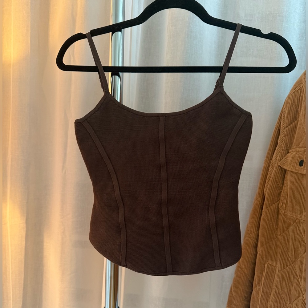 Aritzia Babaton Sculpt Knit Bustier
